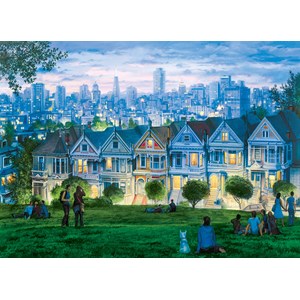 Eurographics (6000-0958) - Eugene Lushpin: "Die Sieben Schwestern" - 1000 Teile Puzzle