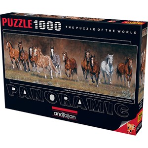 Anatolian (1010) - Kim Penner: "Horses" - 1000 Teile Puzzle