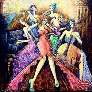 Anatolian (1014) - Derya Yildiz: "Ladies Orchestra" - 1024 Teile Puzzle