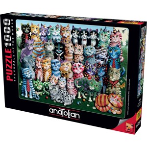 Anatolian (1030) - Laura Seeley: "Cat Family Reunion" - 1000 Teile Puzzle