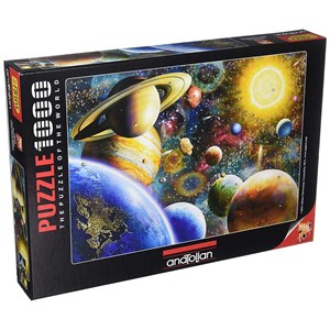 Anatolian (1033) - Adrian Chesterman: "Planets in Space" - 1000 Teile Puzzle