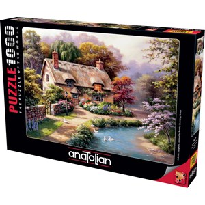 Anatolian (1047) - Sung Kim: "Duck Path Cottage" - 1000 Teile Puzzle