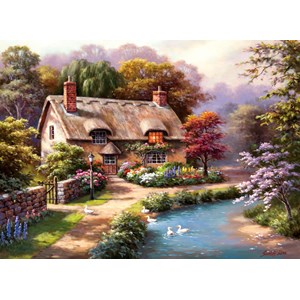 Anatolian (1047) - Sung Kim: "Duck Path Cottage" - 1000 Teile Puzzle