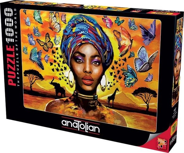 Anatolian (ANA1087) - "Delightful Woman" - 1000 Teile Puzzle