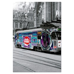 Educa (16358) - "Straßenbahn in Gent, Belgien" - 500 Teile Puzzle