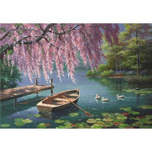 Anatolian (3573) - Sung Kim: "Willow Spring Beauty" - 500 Teile Puzzle