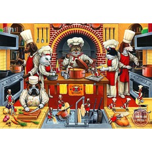 Anatolian (3586) - "Kool Kat Kuisine" - 500 Teile Puzzle
