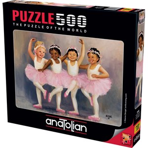 Anatolian (3598) - Diane Dengel: "Little Ballerinas" - 500 Teile Puzzle