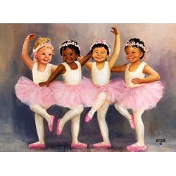 Anatolian (3598) - Diane Dengel: "Little Ballerinas" - 500 Teile Puzzle