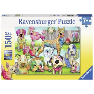Ravensburger (10041) - "Patchwork Pups" - 150 Teile Puzzle