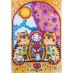 Anatolian (3606) - Oxana Zaika: "Matryoshka" - 500 Teile Puzzle