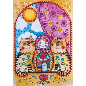 Anatolian (3606) - Oxana Zaika: "Matryoshka" - 500 Teile Puzzle