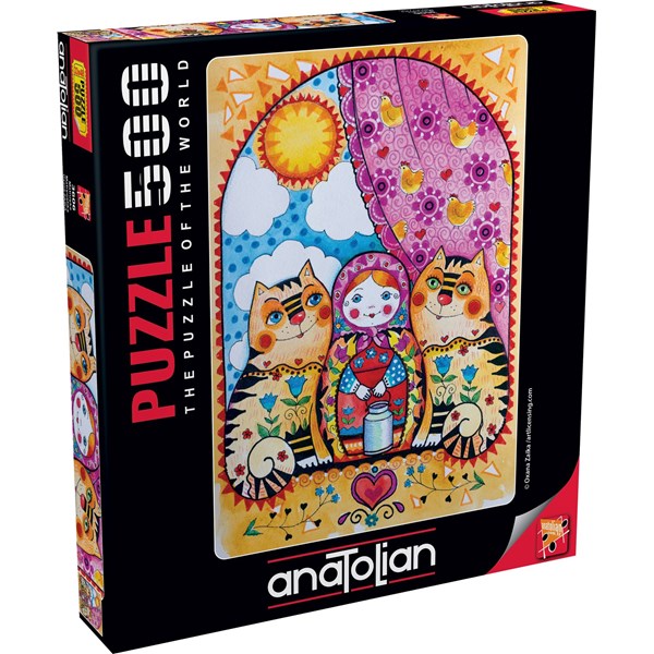 Anatolian (3606) - Oxana Zaika: "Matryoshka" - 500 Teile Puzzle