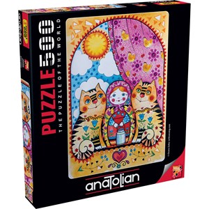 Anatolian (3606) - Oxana Zaika: "Matryoshka" - 500 Teile Puzzle