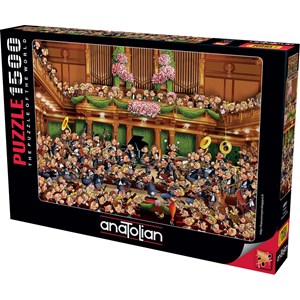 Anatolian (4551) - François Ruyer: "Concert" - 1500 Teile Puzzle