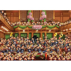 Anatolian (4551) - François Ruyer: "Concert" - 1500 Teile Puzzle