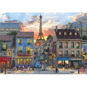 Anatolian (4910) - Dominic Davison: "In den Straßen von Paris" - 3000 Teile Puzzle