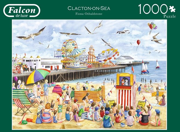 Falcon (11204) - Fiona Osbaldstone: "Clacton-on-Sea" - 1000 Teile Puzzle