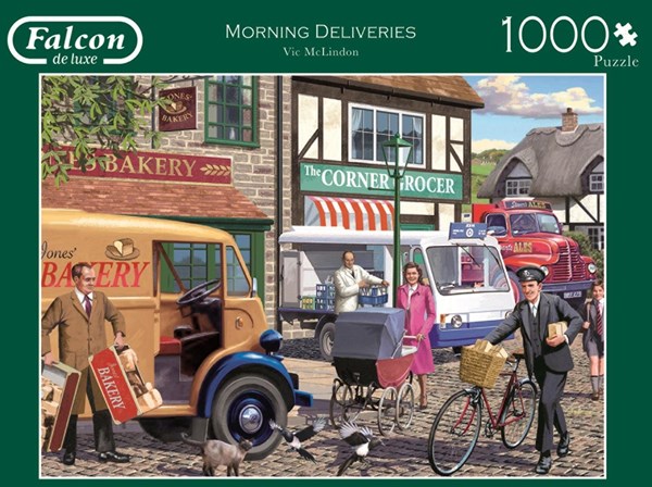 Falcon (11217) - Victor McLindon: "Morning Deliveries" - 1000 Teile Puzzle