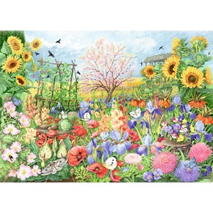 Falcon (11224) - Anne Searle: "The Sunflower Garden" - 1000 Teile Puzzle