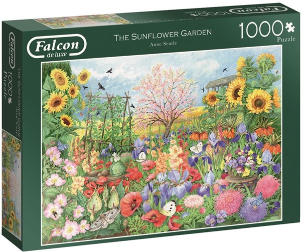 Falcon (11224) - Anne Searle: "The Sunflower Garden" - 1000 Teile Puzzle
