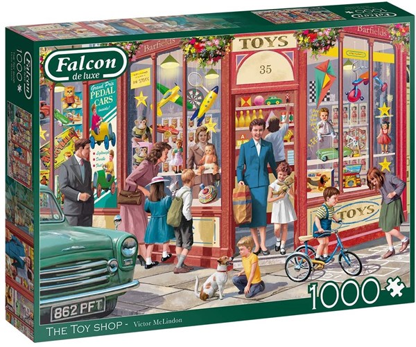Falcon (11284) - Victor McLindon: "The Toy Shop" - 1000 Teile Puzzle
