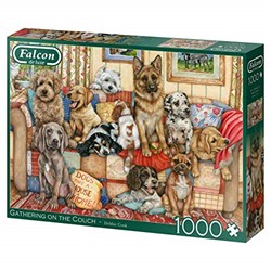 Falcon (11293) - "Gathering on The Couch" - 1000 Teile Puzzle