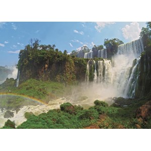 Jumbo (18522) - "Iguazu Wasserfälle" - 500 Teile Puzzle