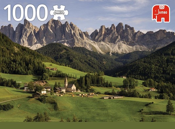 Jumbo (18557) - "Dolomiten, Italien" - 1000 Teile Puzzle