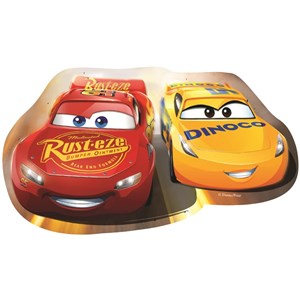 Jumbo (19617) - "Disney Cars 3" - 14 16 18 20 Teile Puzzle