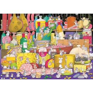 Piatnik (5499) - "Mäuseparty" - 1000 Teile Puzzle