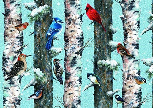 Piatnik (5514) - "Christmas Birds" - 1000 Teile Puzzle