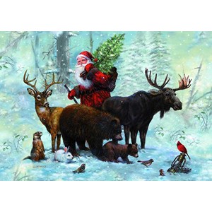 Piatnik (5515) - "Santa's Team" - 1000 Teile Puzzle