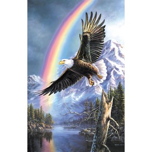 SunsOut (28472) - James Meger: "Eagle of Promise" - 1000 Teile Puzzle