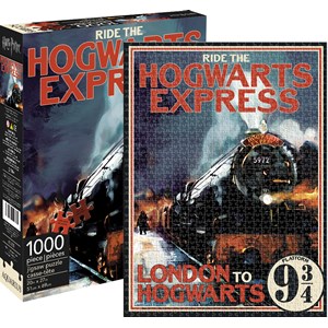 Aquarius (65280) - "Hogwarts Express" - 1000 Teile Puzzle