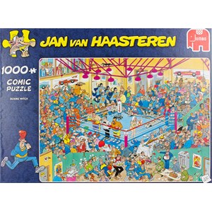 Jumbo (81453AA) - Jan van Haasteren: "Boxing Match" - 1000 Teile Puzzle