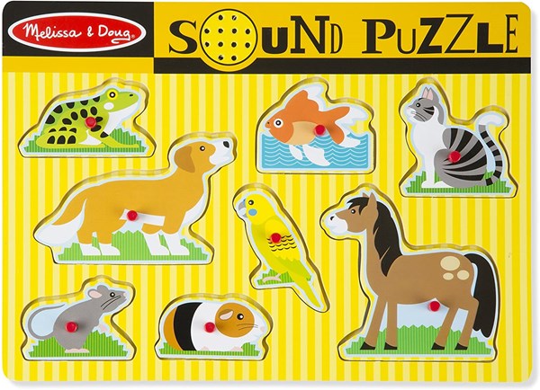 Melissa and Doug (10730) - "Niedliche Tiere" - 8 Teile Puzzle