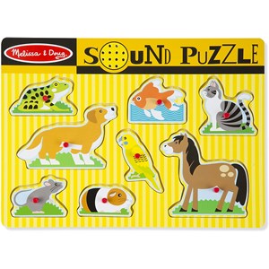 Melissa and Doug (10730) - "Niedliche Tiere" - 8 Teile Puzzle