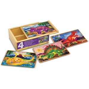 Melissa and Doug (13791) - "Dinosaur" - 12 Teile Puzzle