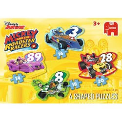 Jumbo (19671) - "Disney, Mickey and the Roadster Racers" - 14 16 18 20 Teile Puzzle