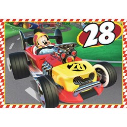 Jumbo (19669) - "Disney, Mickey and the Roadster Racers" - 12 20 30 36 Teile Puzzle