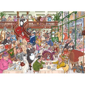 Jumbo (19157) - "Fast Food Rausch" - 1000 Teile Puzzle