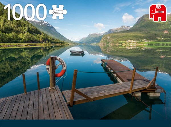 Jumbo (18811) - "Norway" - 1000 Teile Puzzle