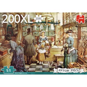 Jumbo (18514) - Anton Pieck: "Die Bakery" - 200 Teile Puzzle