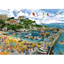 Falcon (11290) - Fiona Osbaldstone: "Hafen von Newquay" - 1000 Teile Puzzle