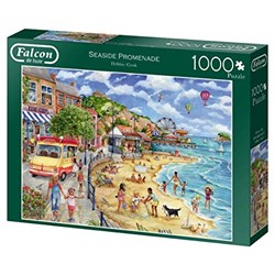 Falcon (11264) - Debbie Cook: "Seaside Promenade" - 1000 Teile Puzzle