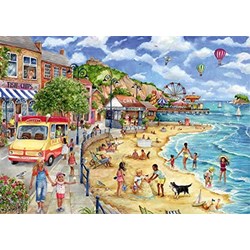 Falcon (11264) - Debbie Cook: "Seaside Promenade" - 1000 Teile Puzzle