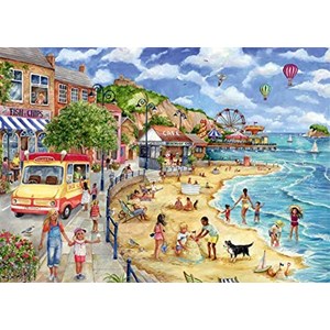 Falcon (11264) - Debbie Cook: "Seaside Promenade" - 1000 Teile Puzzle
