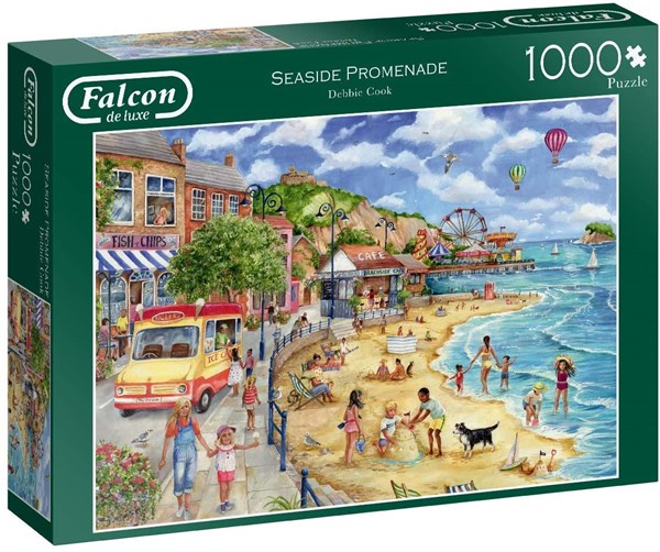Falcon (11264) - Debbie Cook: "Seaside Promenade" - 1000 Teile Puzzle
