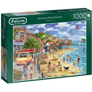 Falcon (11264) - Debbie Cook: "Seaside Promenade" - 1000 Teile Puzzle